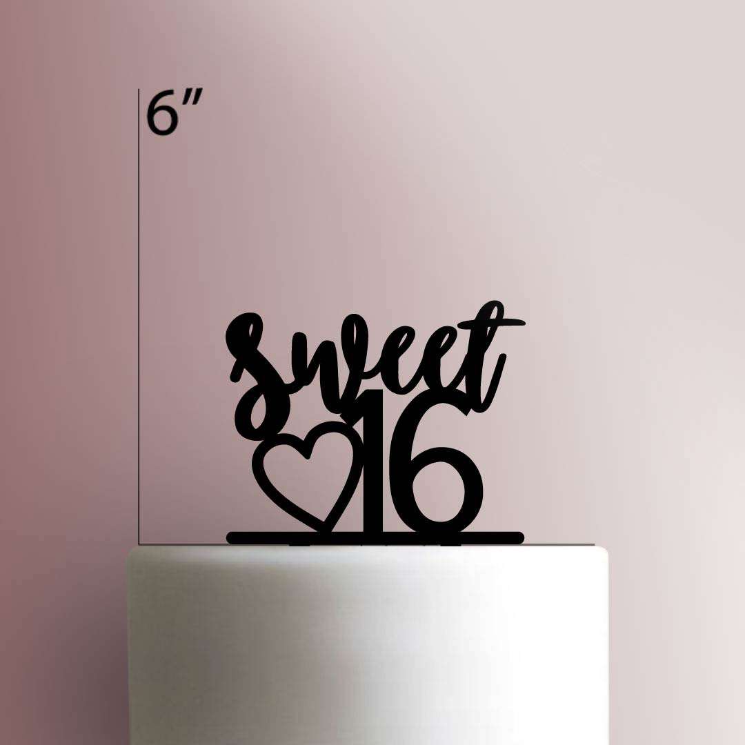 Sweet 16 225-442 Cake Topper