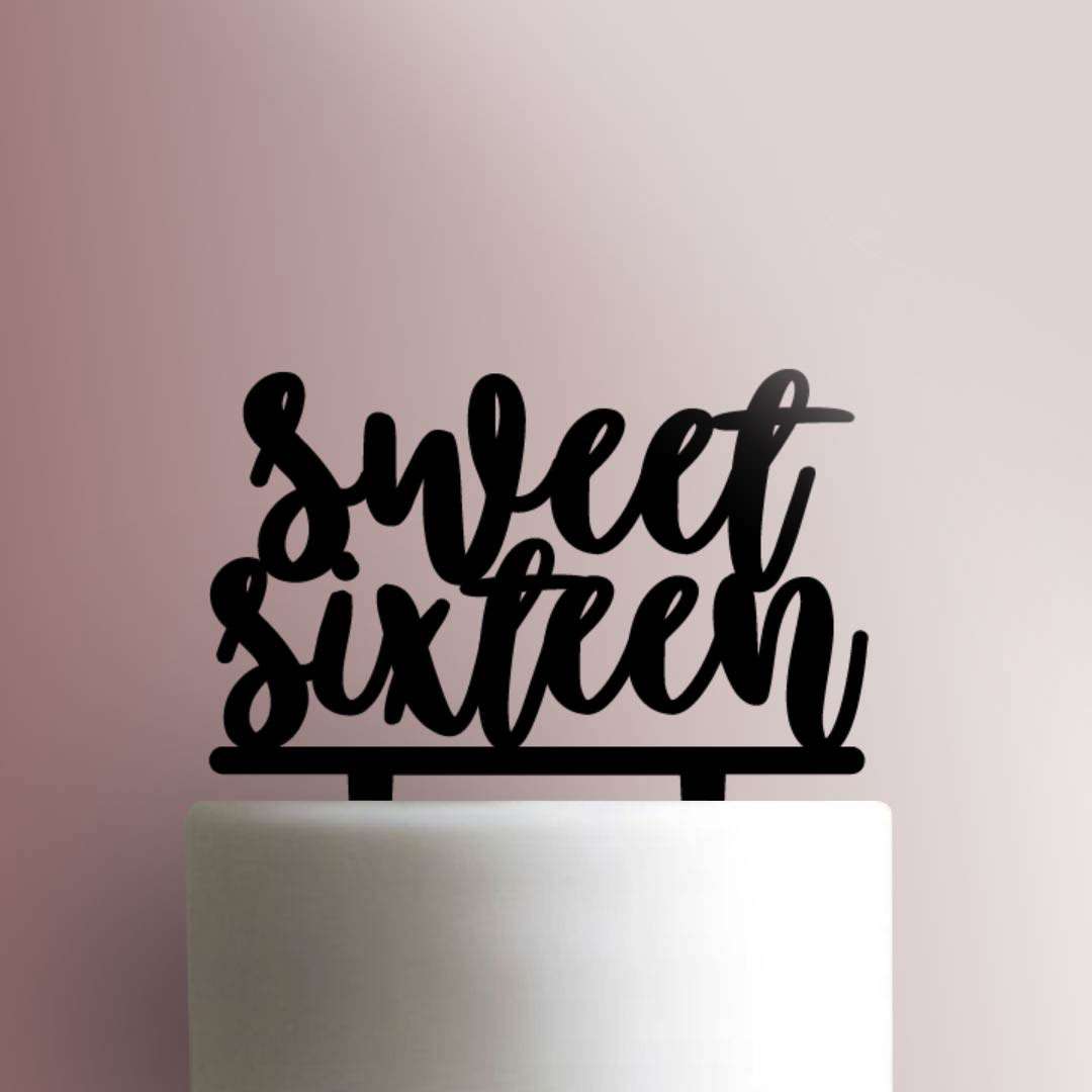 Sweet Sixteen 225-440 Cake Topper