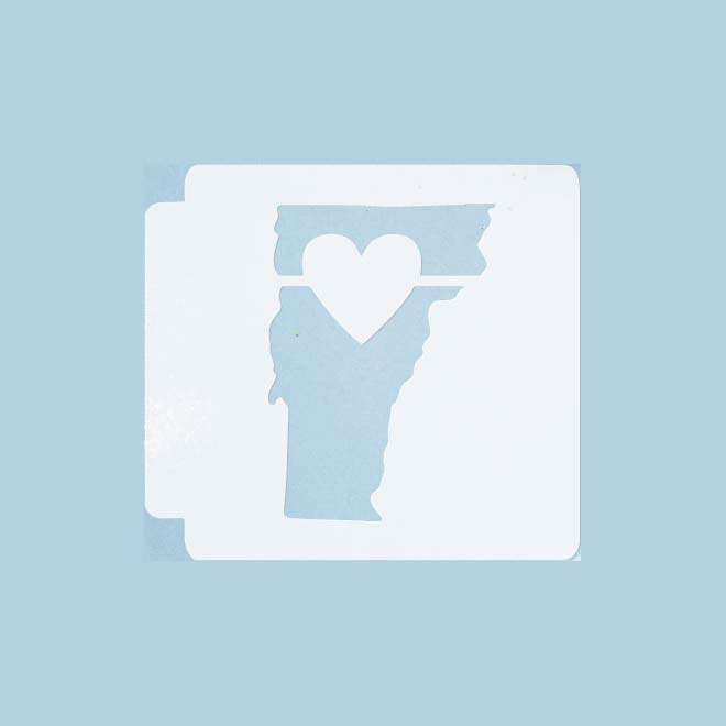 Vermont State Love 783-A369 Stencil