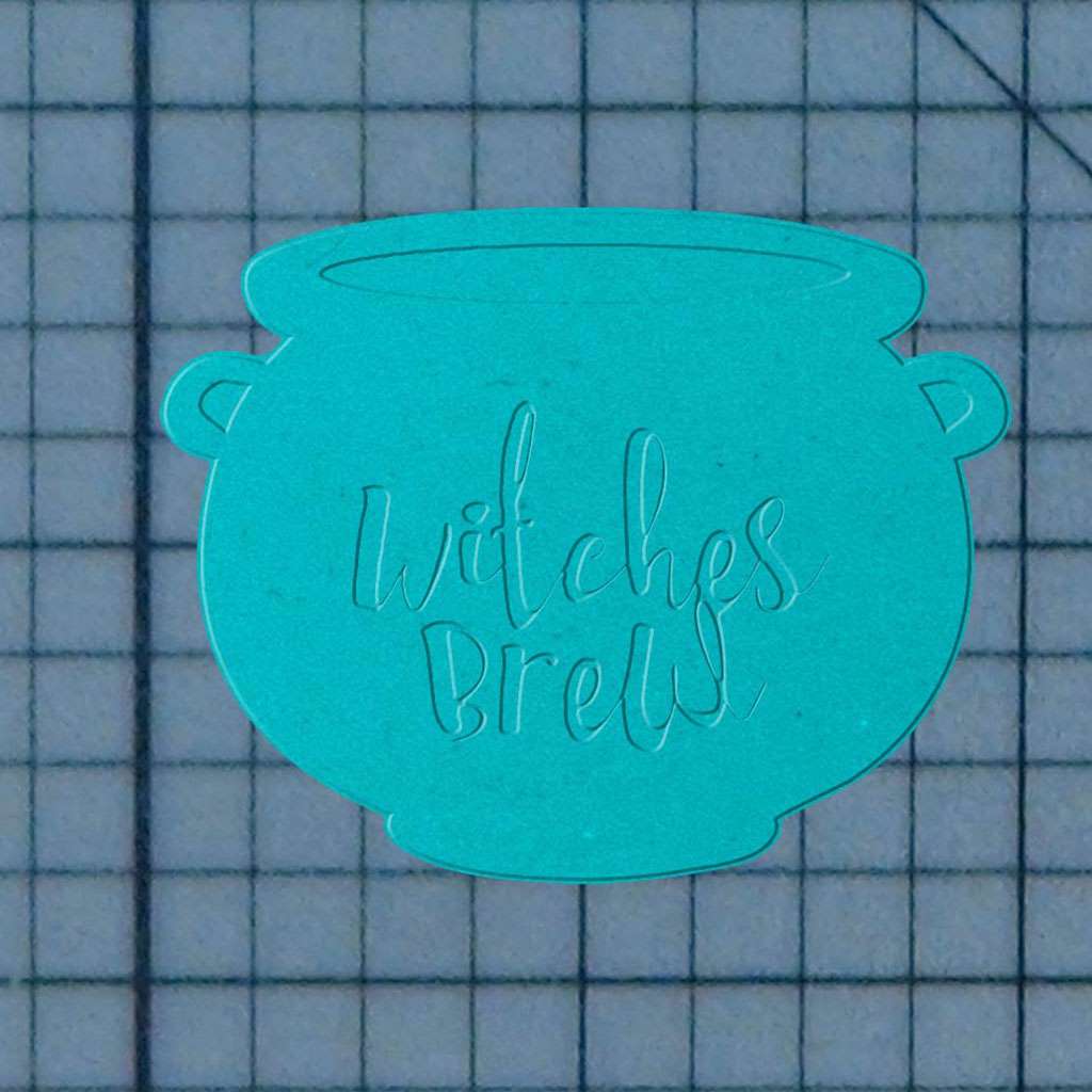 Witches Brew 227-537 Cookie Cutter and Acrylic Stamp - Image 3