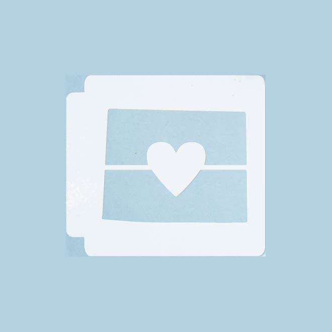 Wyoming State Love 783-A373 Stencil