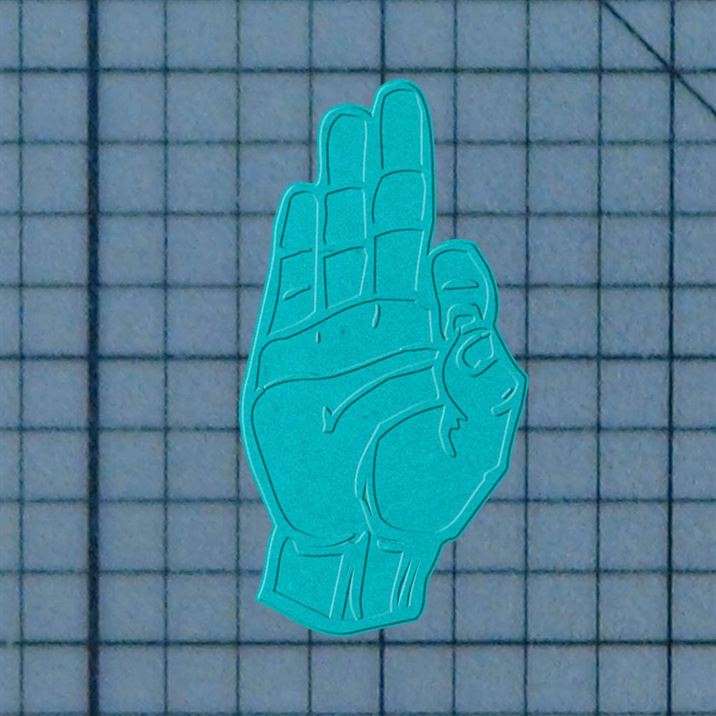 ASL - F 227-606 Cookie Cutter and Acrylic Stamp - Image 3