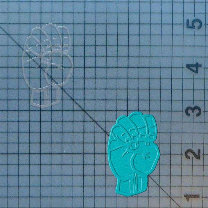 ASL - E 227-605 Cookie Cutter and Acrylic Stamp - Image 4