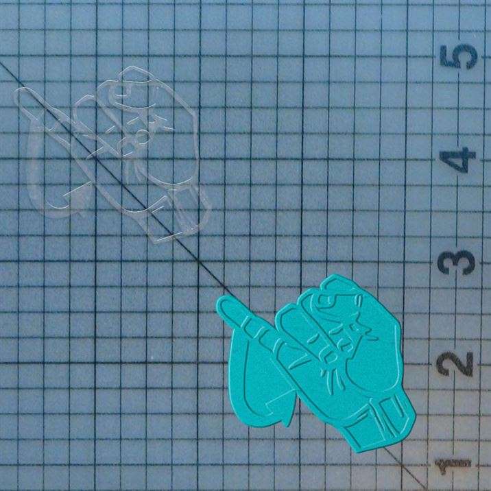 ASL - J 227-610 Cookie Cutter and Acrylic Stamp - Image 4