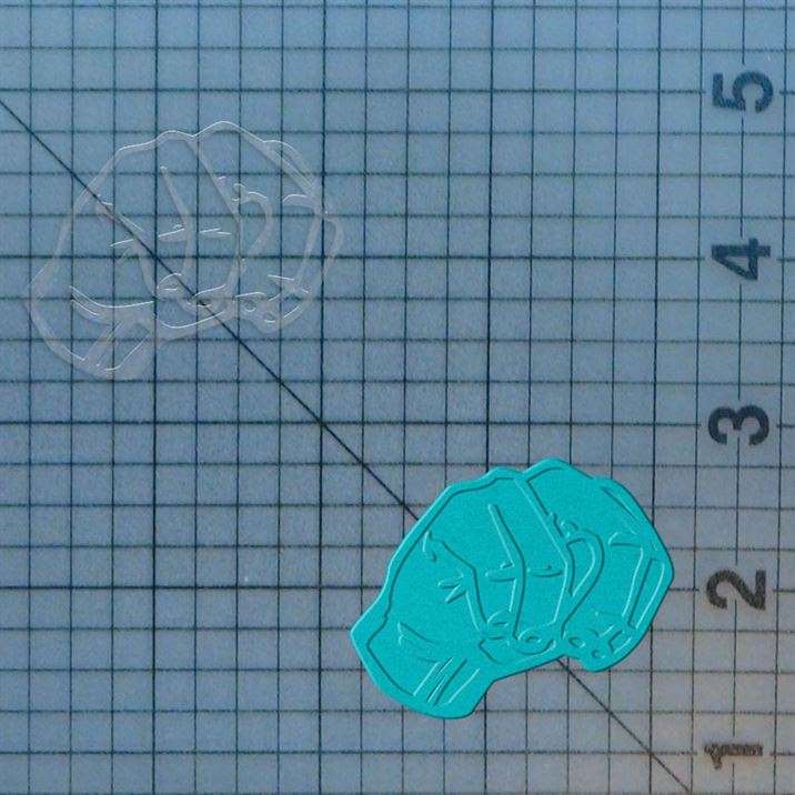 ASL - N 227-614 Cookie Cutter and Acrylic Stamp - Image 4