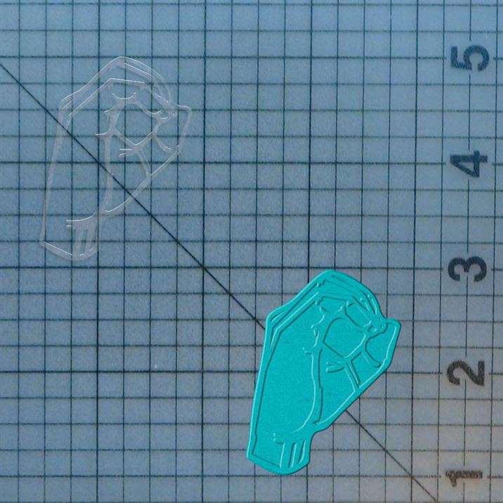 ASL - O 227-615 Cookie Cutter and Acrylic Stamp - Image 4