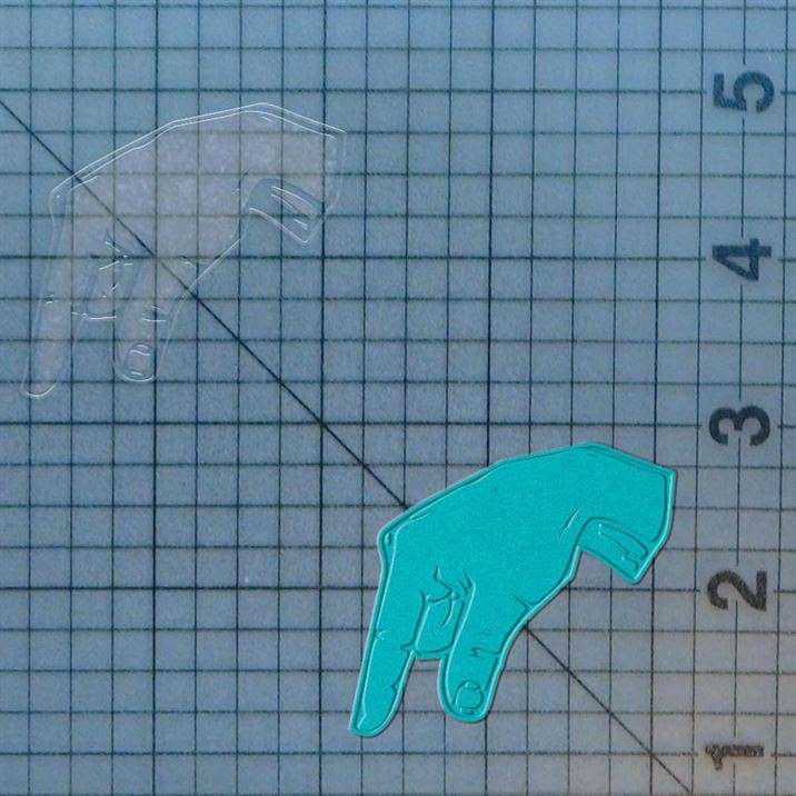 ASL - Q 227-617 Cookie Cutter and Stamp
