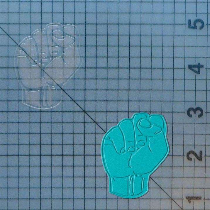ASL - S 227-619 Cookie Cutter and Stamp