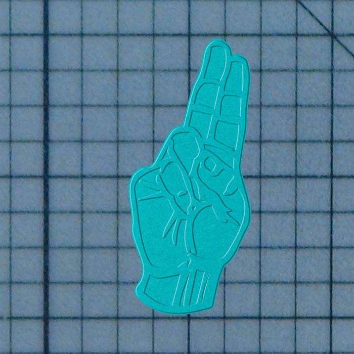 ASL - U 227-621 Cookie Cutter and Acrylic Stamp - Image 3
