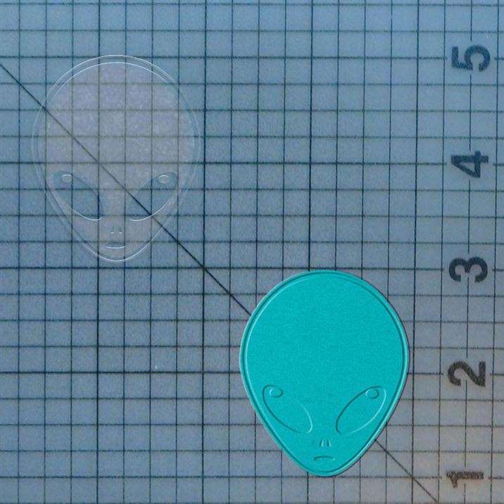 Alien 227-649 Cookie Cutter and Stamp