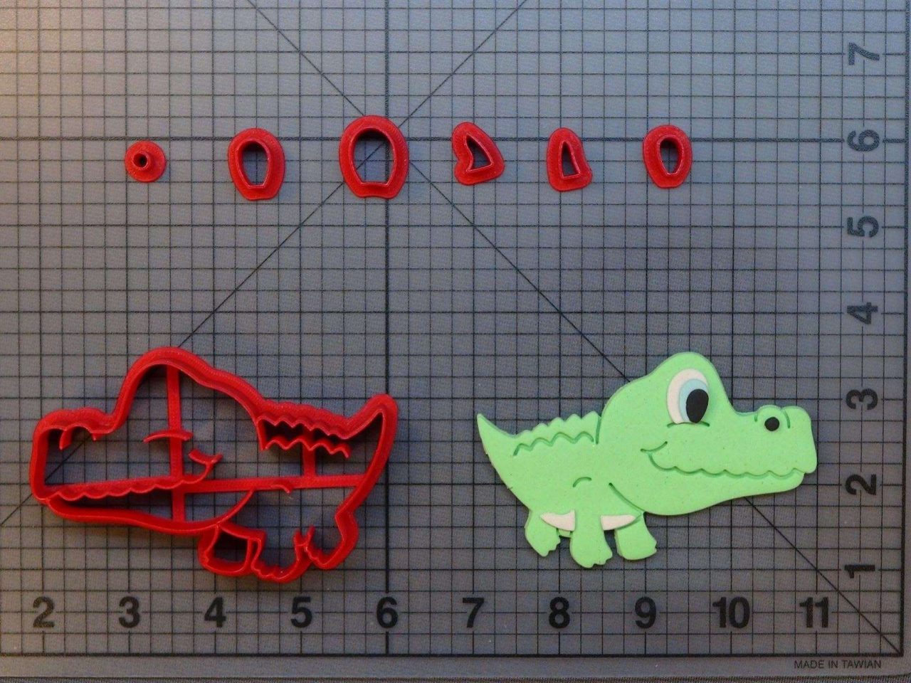 Baby Crocodile 266-A662 Cookie Cutter Set