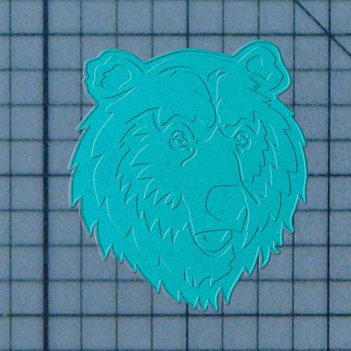 Bear Face 227-106 Cookie Cutter and Stamp
