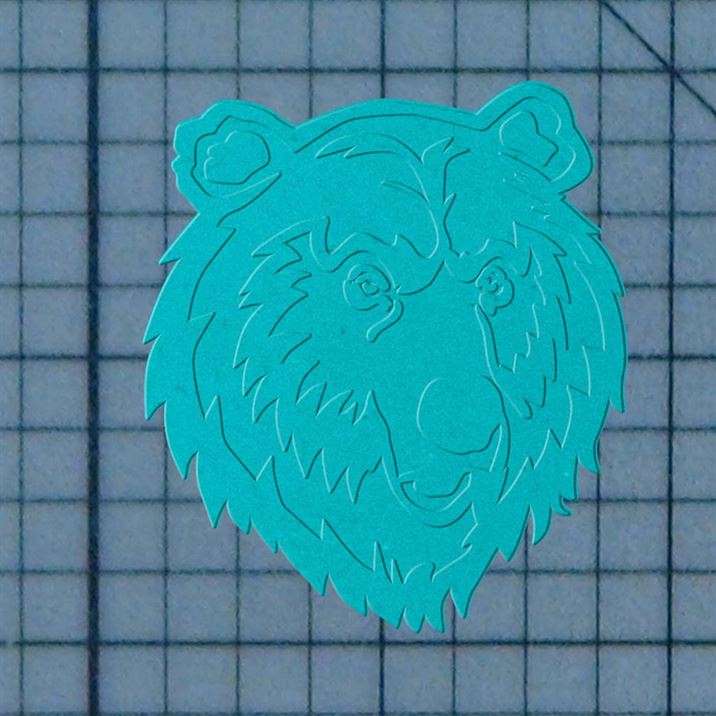 Bear Face 227-106 Cookie Cutter and Acrylic Stamp - Image 3