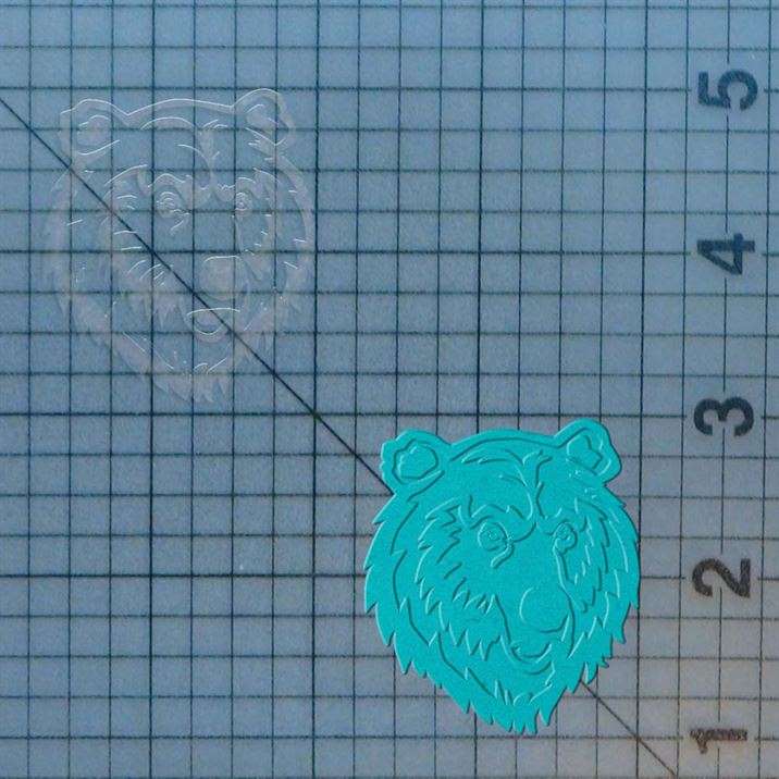 Bear Face 227-106 Cookie Cutter and Acrylic Stamp - Image 4