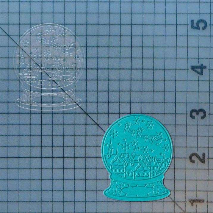 Christmas Snowglobe 227-668 Cookie Cutter and Stamp