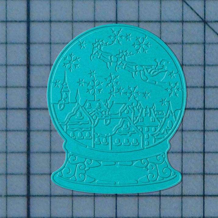Christmas Snowglobe 227-668 Cookie Cutter and Stamp
