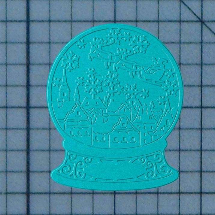 Christmas Snowglobe 227-668 Cookie Cutter and Acrylic Stamp - Image 3