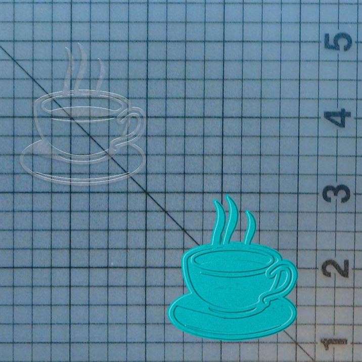 Coffee Drink 227-205 Cookie Cutter and Stamp