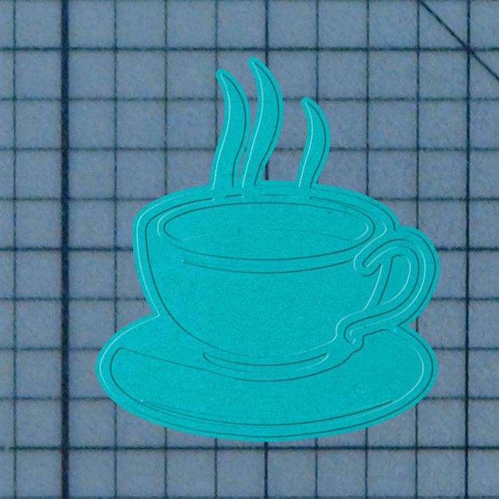 Coffee Drink 227-205 Cookie Cutter and Stamp