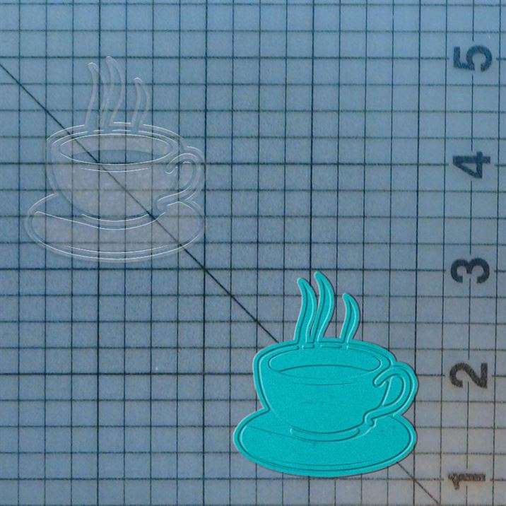 Coffee Drink 227-205 Cookie Cutter and Acrylic Stamp - Image 4