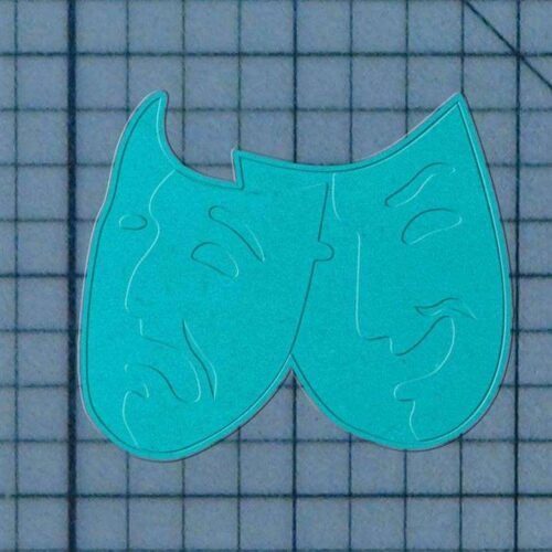 Comedy and Tragedy 227-716 Cookie Cutter and Stamp