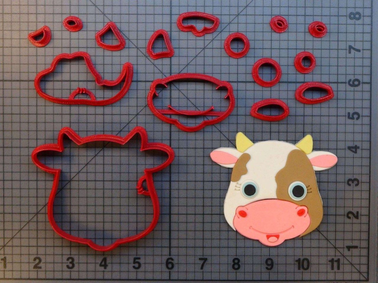 Cow 266-A643 Cookie Cutter Set