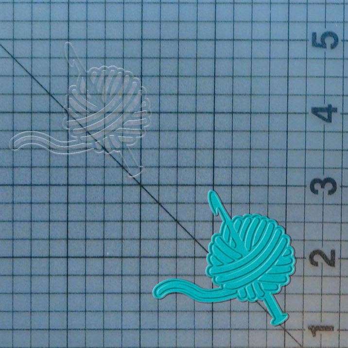 Crochet 227-670 Cookie Cutter and Acrylic Stamp - Image 2