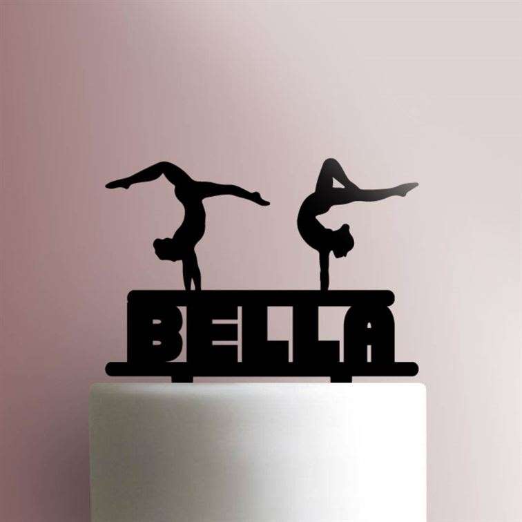 Custom Gymnastics 225-563 Cake Topper