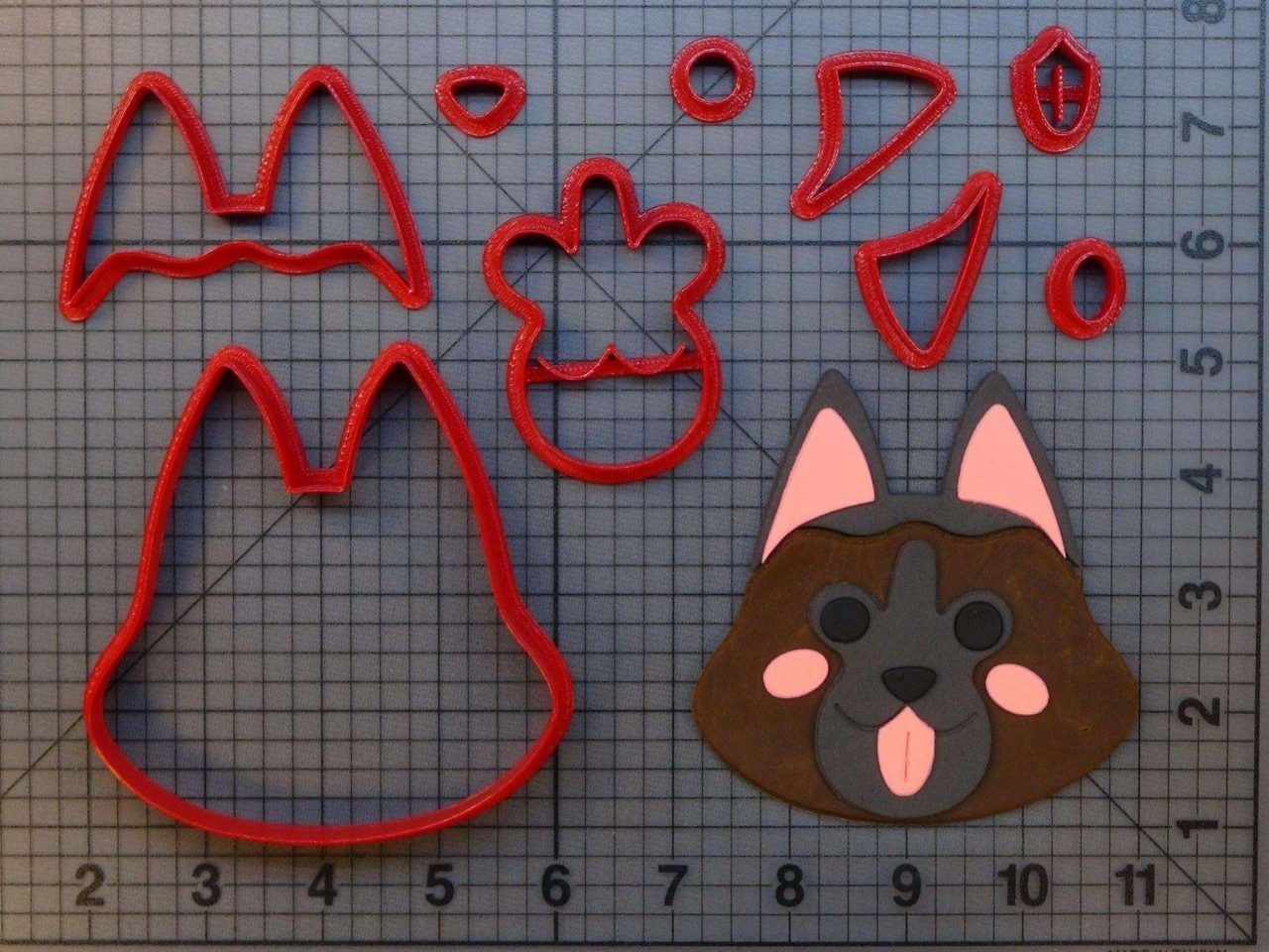 Dog 266-A683 Cookie Cutter Set