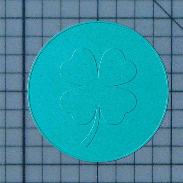 Four Leaf Clover 227-202 Cookie Cutter and Acrylic Stamp - Image 3