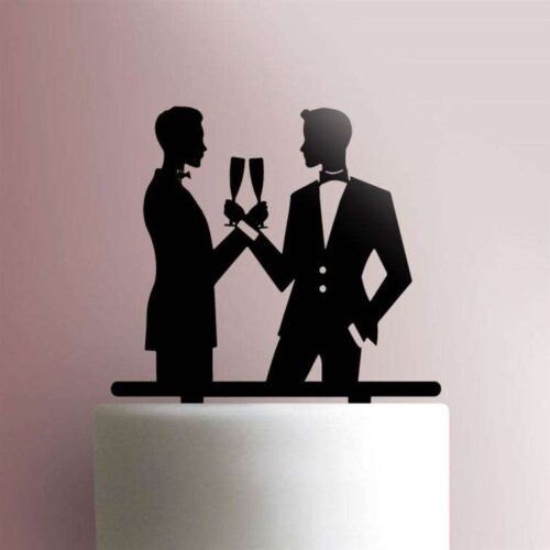 Gay Wedding 225-591 Cake Topper