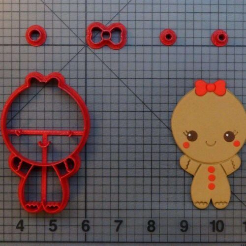 Gingerbread 266-A638 Cookie Cutter Set