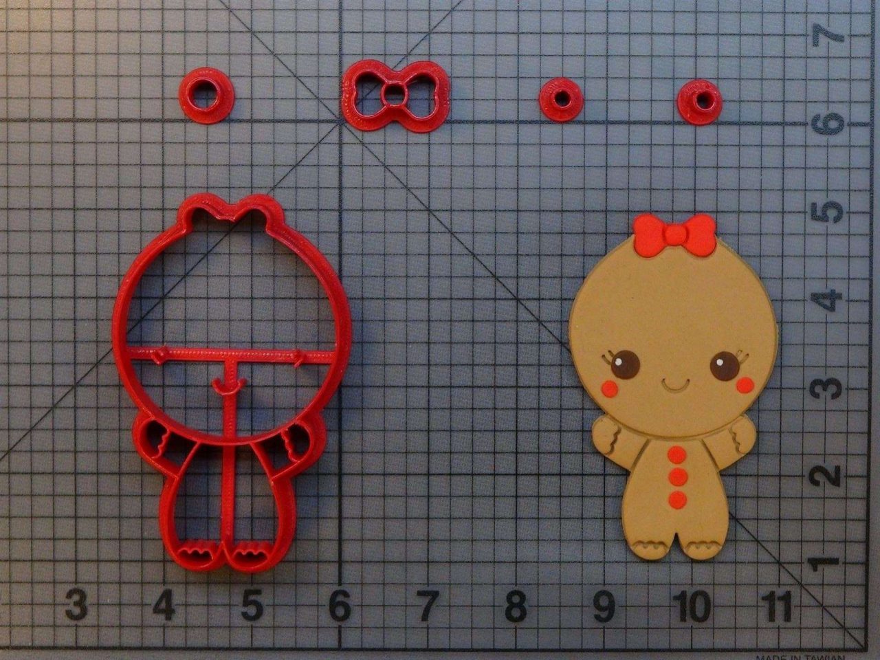 Gingerbread 266-A638 Cookie Cutter Set