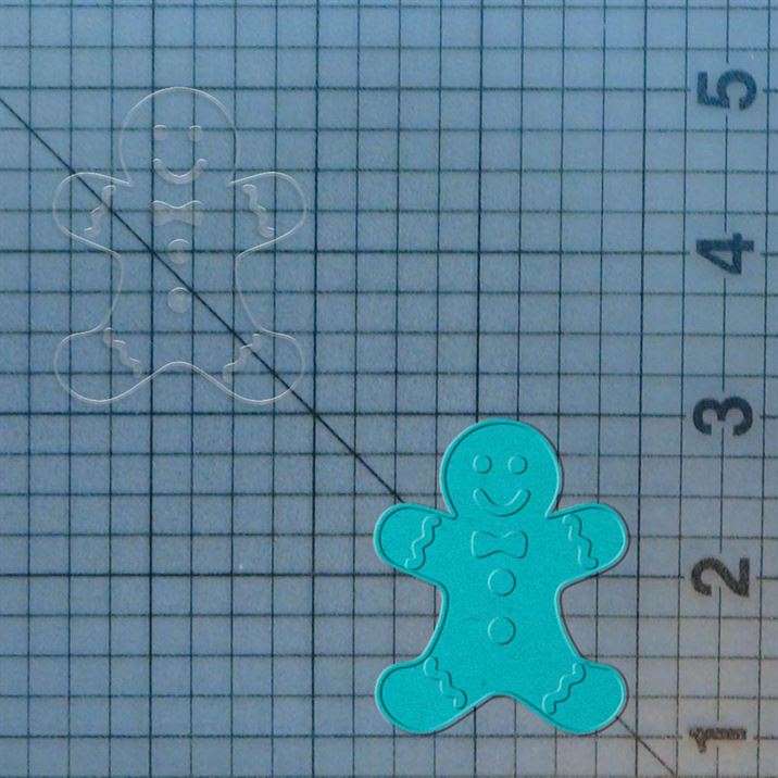 Gingerbread Man 227-043 Cookie Cutter and Acrylic Stamp - Image 4