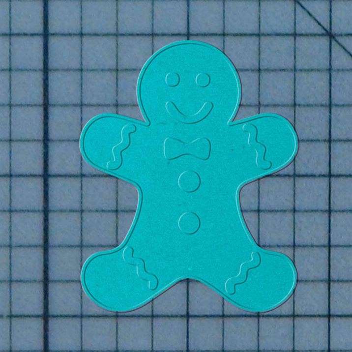 Gingerbread Man 227-043 Cookie Cutter and Acrylic Stamp - Image 3