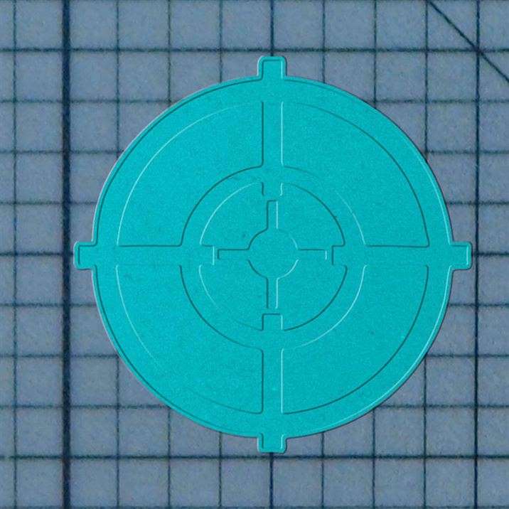 Gun Sight 227-711 Cookie Cutter and Stamp