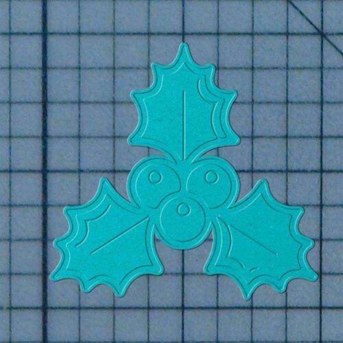 Holly 227-633 Cookie Cutter and Stamp