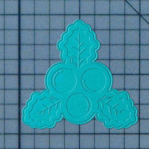 Holly 227-647 Cookie Cutter and Stamp