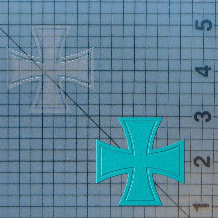Iron Cross 227-207 Cookie Cutter and Stamp