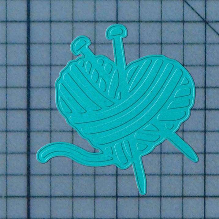 Knitting Heart 227-671 Cookie Cutter and Stamp