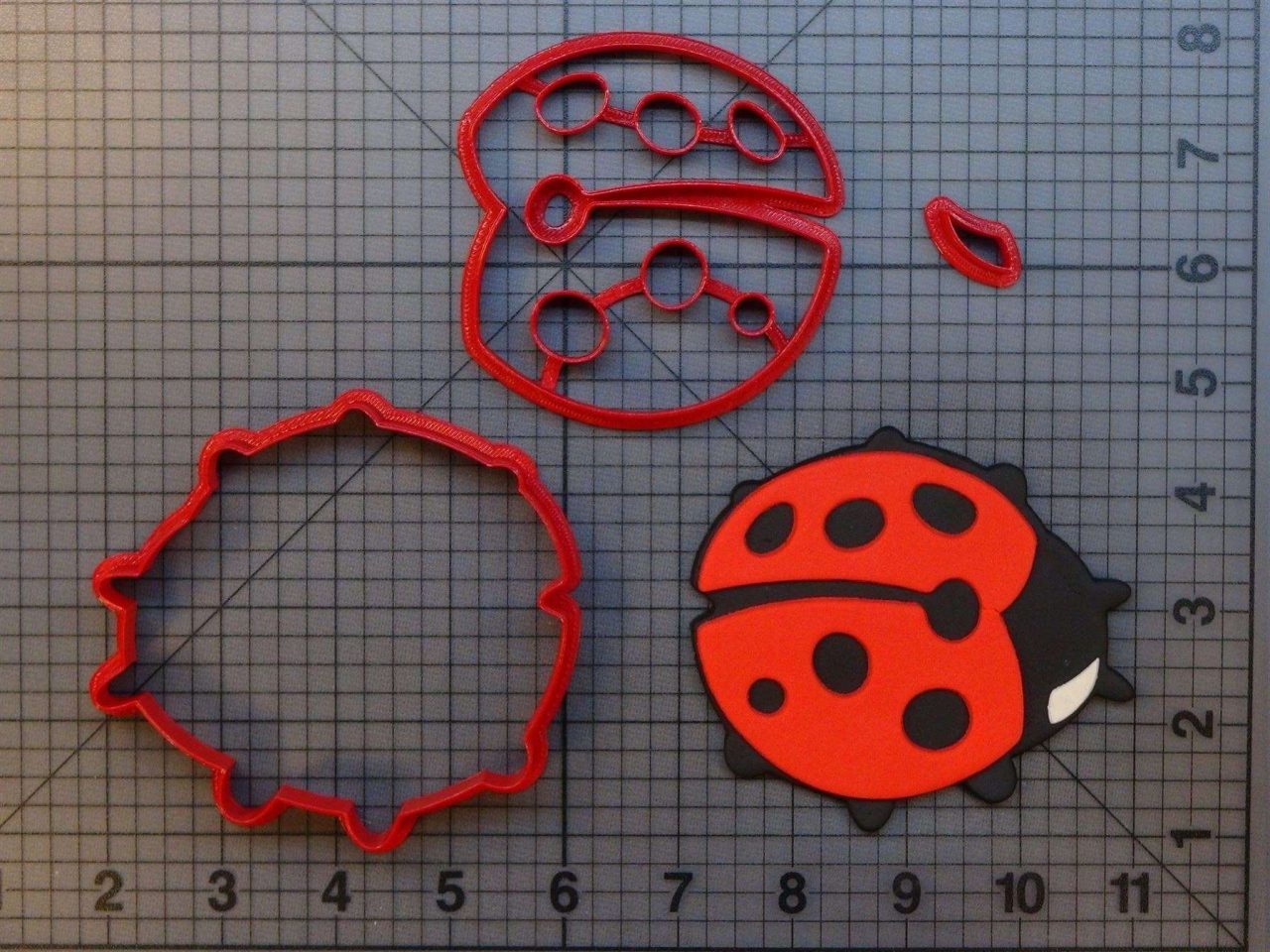 Lady Bug 266-A667 Cookie Cutter Set