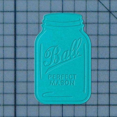 Mason Jar 227-653 Cookie Cutter and Stamp