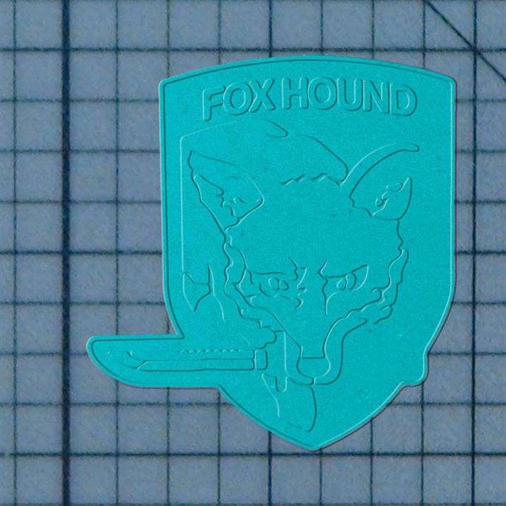 Metal Gear Solid - Foxhound 227-679 Cookie Cutter and Stamp