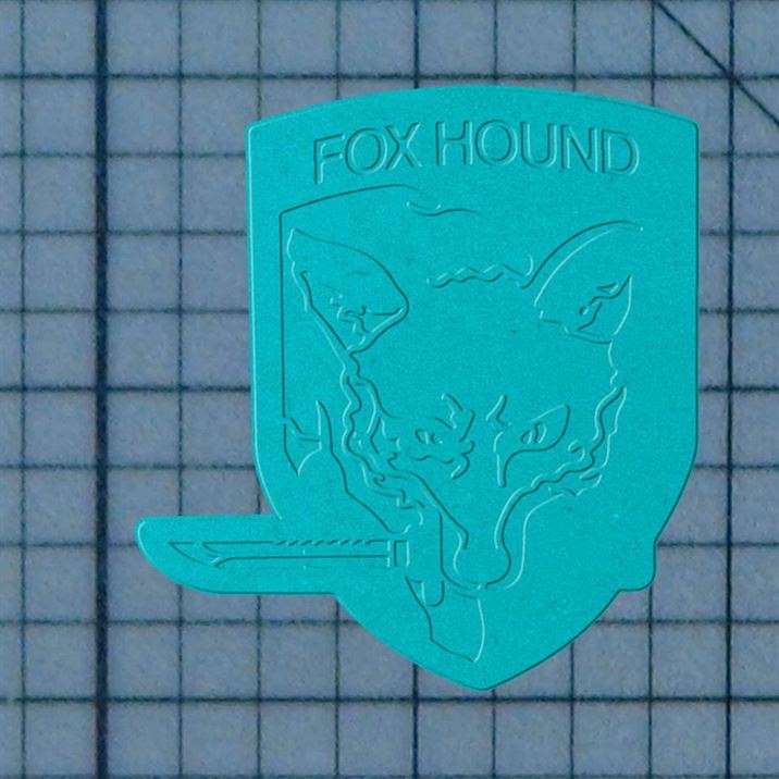 Metal Gear Solid - Foxhound 227-679 Cookie Cutter and Acrylic Stamp - Image 3