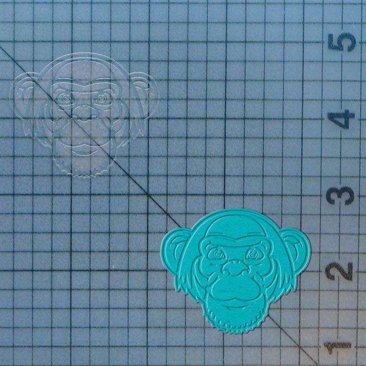 Monkey 227-686 Cookie Cutter and Stamp