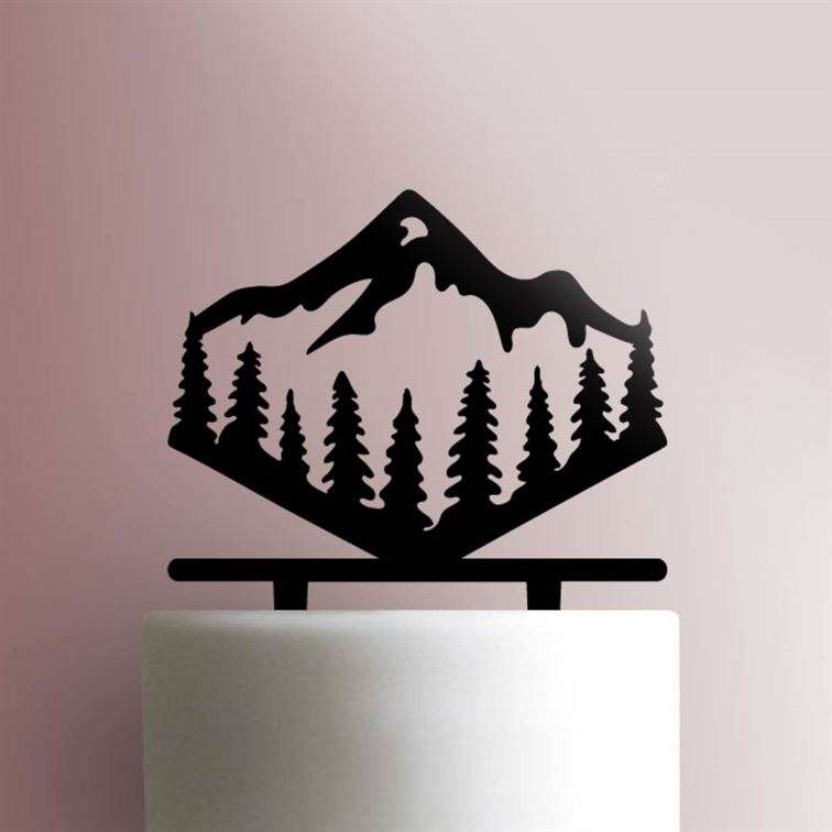 Mountain 225-537 Cake Topper