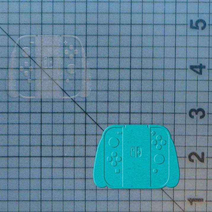 Nintendo Switch Controller 227-636 Cookie Cutter and Acrylic Stamp - Image 4
