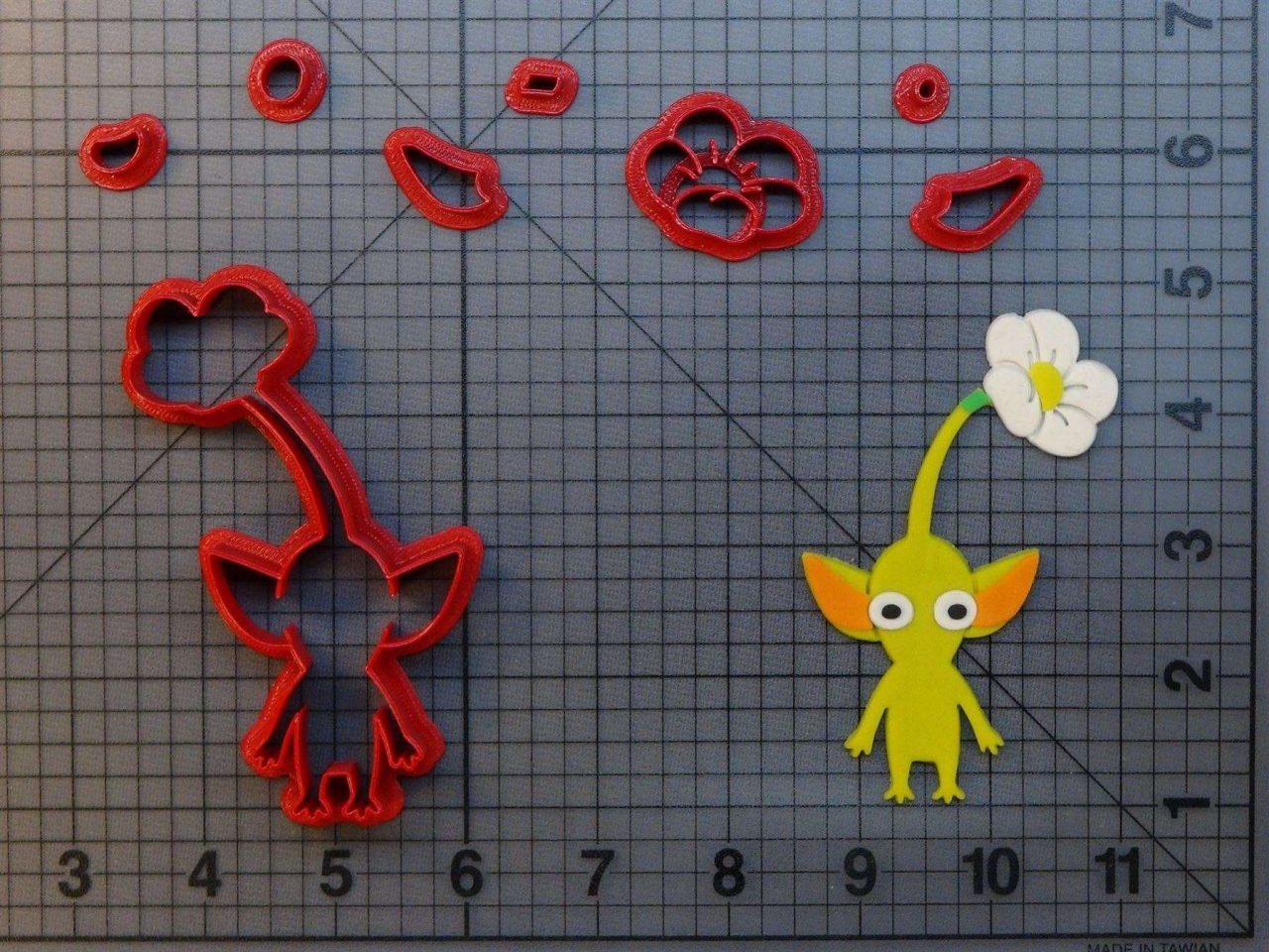 Pikmin 266-A583 Cookie Cutter Set