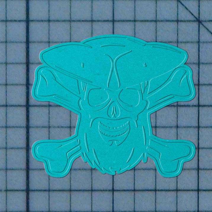 Pirate Skull 227-119 Cookie Cutter and Acrylic Stamp - Image 3