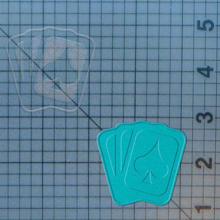 Playing Cards 227-222 Cookie Cutter and Acrylic Stamp - Image 4